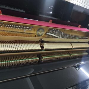 Piano vertical preto - Fritz Dobbert 114 AL