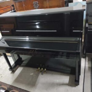 Piano vertical preto - Fritz Dobbert 114 AL